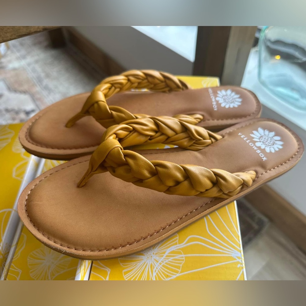 Braided flip flop